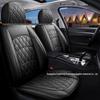 Eco-Friendly Four Seasons PVC Leather Car Seat Covers - Universal Full Coverage for Five Seats