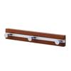 Doshisha Wall Sliding Wall Dark 37cm Wide X Deep X Hooks, Hanger, 3-Row, Brown, 5.8cm 5.8cm High, HKM-S3DBR