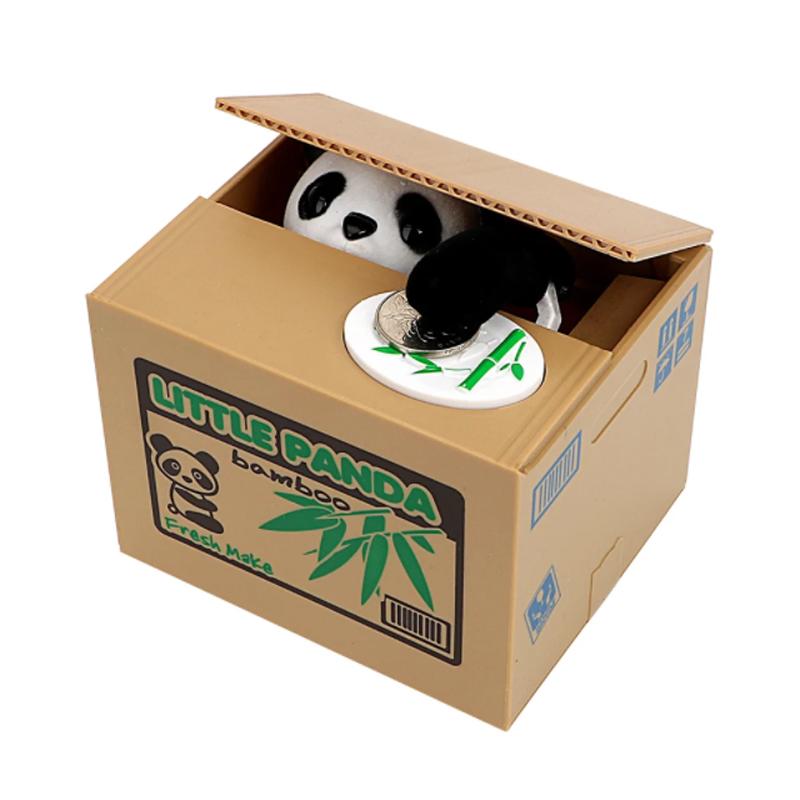 Creative Electronic Money Bank Eat Money Cat Money Bank Cute Toys Children's Gifts Coin Savings Desktop Decorations