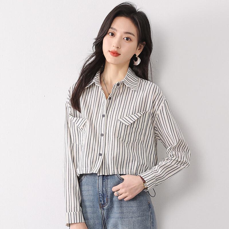 

Mokana Women s Casual Striped Long Sleeve Shirt