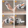 No Drill Suction Cup Shower Head Holder Adjustable Wall Mounted Shower Bracket Universal Bathroom Shower Base Accessories