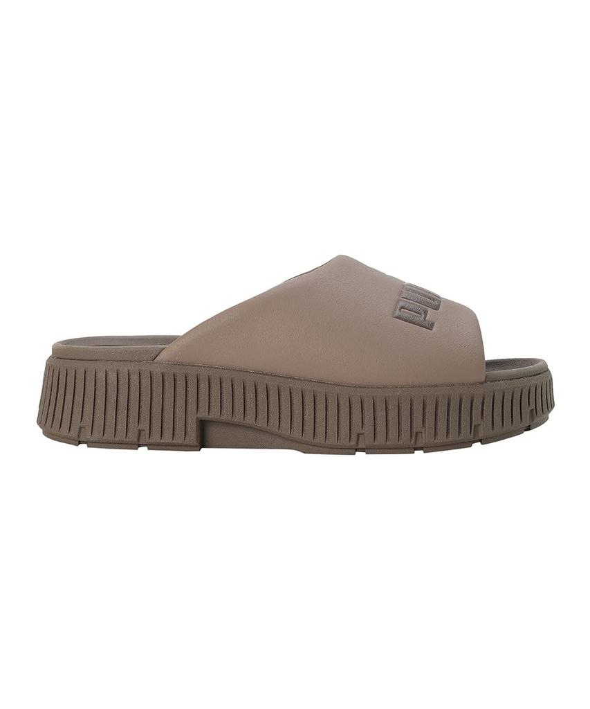 Puma Dinara Slide Platform 2024 Totally Taupe Size cm Women's Sneakers, Spring/Summer Colorway, (02), 23.0