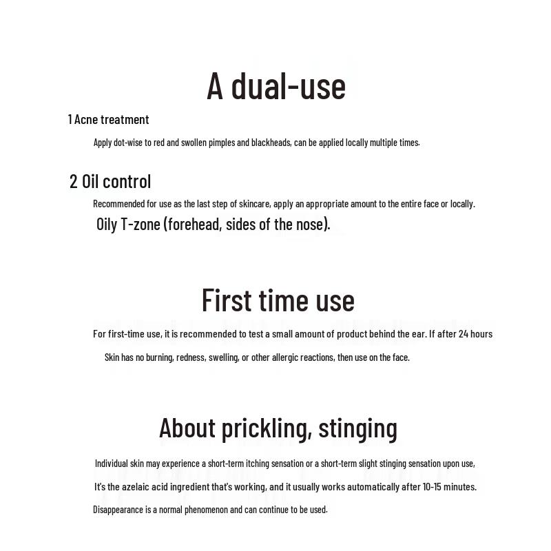 John Jeff 15% Azelaic Acid Oil Control Acne Treatment Lotion