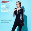 Women's Long Sleeve Rash Guard Swimsuit Set