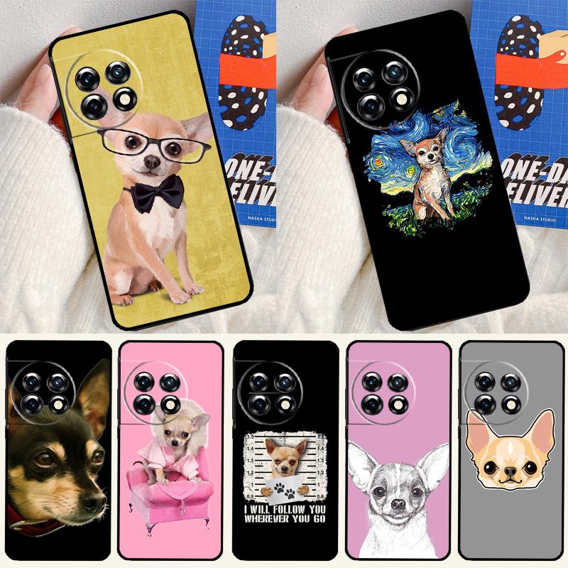 Chihuahua Dog For OnePlus Nord CE 4 3 2 Lite N20 N30 9 10 Pro 8T 9RT 10T 10R 13R 12R 11 12 13 Phone Case