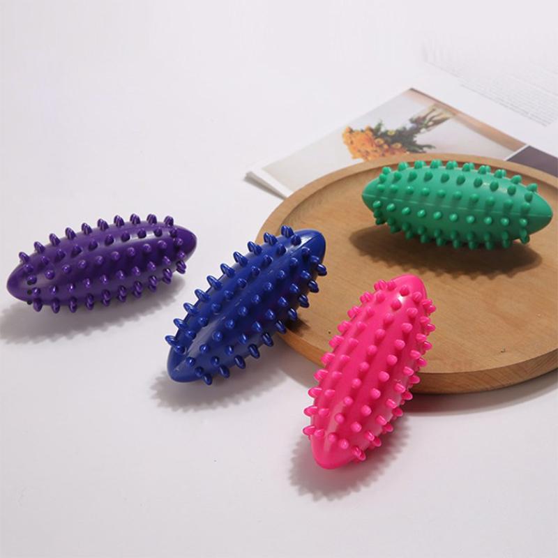 ПВХ масажний м’яч для ніг Spiky Reliever Hedgehog Ball Fascia Relax Massager Plantar Fasciitis Trigger Point Shiatsu Pain Relax
