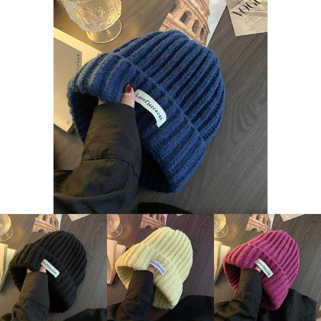 Cozy And Stylish Japanese Knit Slouchy Beanie Hat For Autumn And Winter Wear