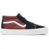 Vans Premium Sk8-Mid 83 Black Russet Maroon Unisex Sneakers VN000CQQCLD