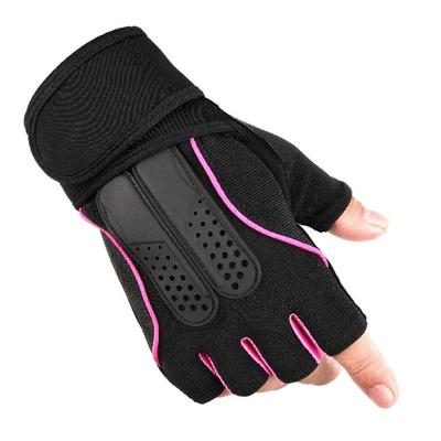 1 Pair Fitness Gloves Anti-Slip Strength Training Half Finger Outdoor Weightlifting Sports Training Gloves for Men and Women