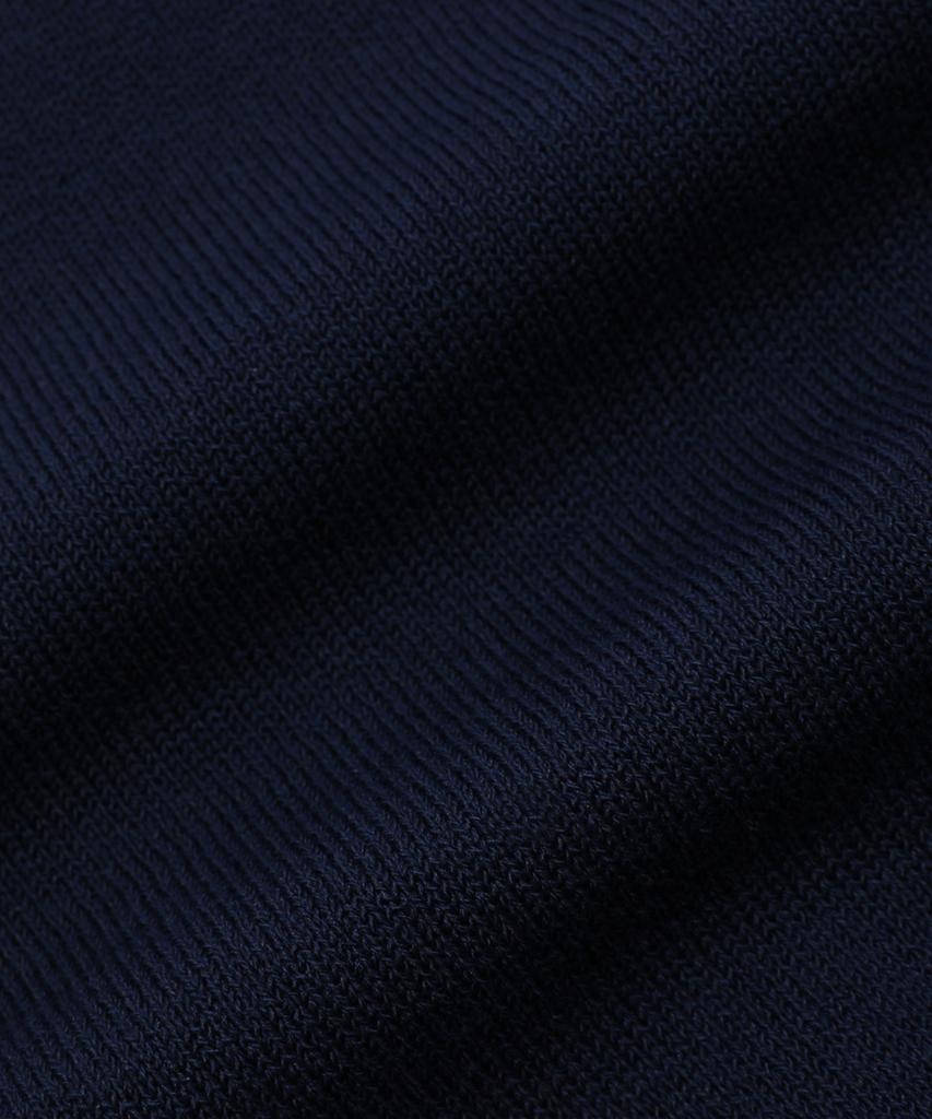 Geulleondeun Cool Cotton Knit Top (Ink Navy)