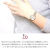 Orient iO Solar Wristwatch RN-WG0007A Ladies White Japan Made Included