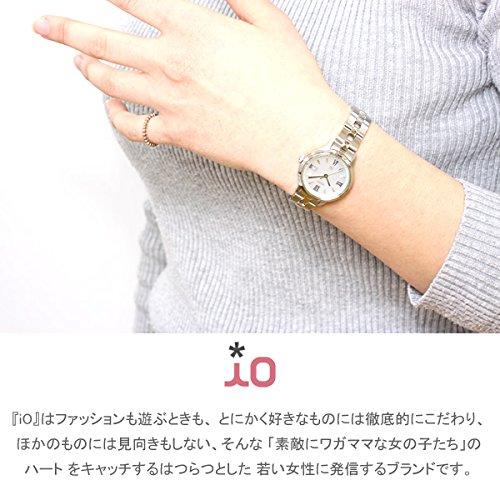 Orient iO Solar Wristwatch RN-WG0007A Ladies White Japan Made Included