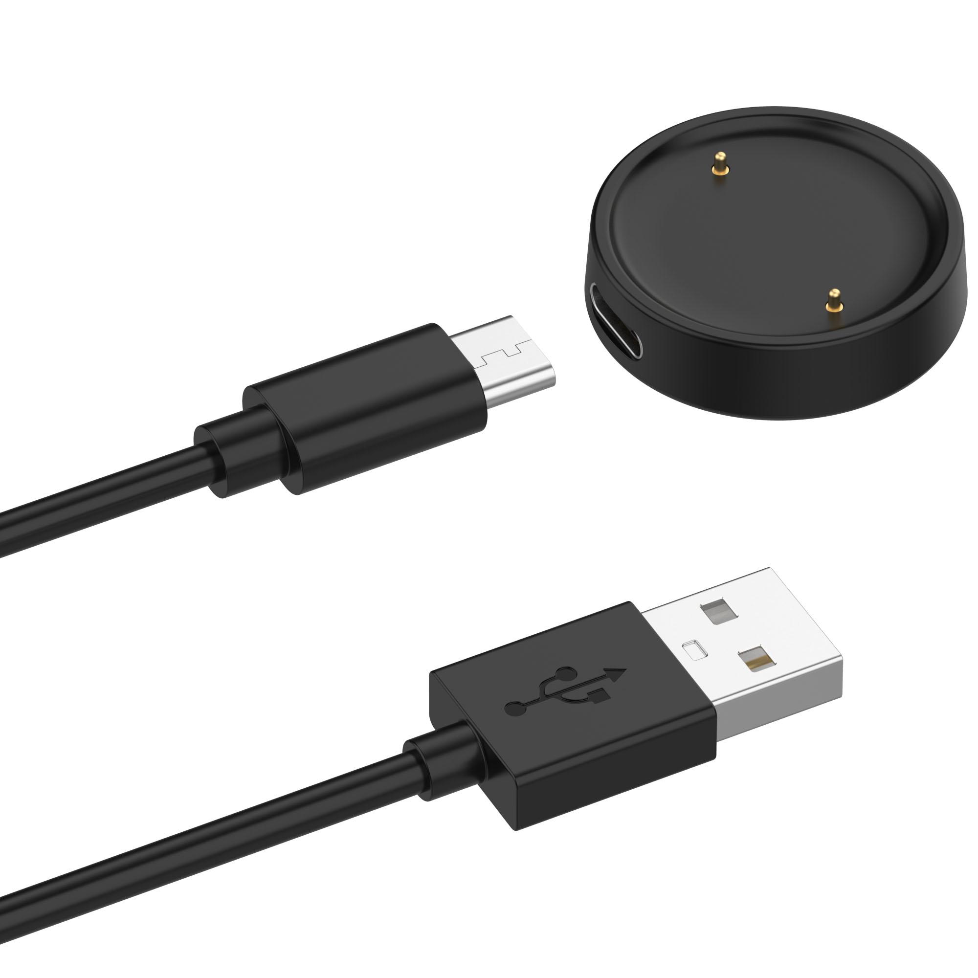 Type C Dock Charger for Amazfit Active 2/Bip 6 Smart Watch Charging Cradle Dock Stand Cable Magnetic Cord USB Charge Replacement