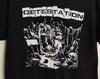 DETESTATION T-shirt Hardcore Punk D-beat Crust Anti-cimex Skitsystem Discharge Wolfbrigade Victims Tragedy Aus-rotten His Hero Is Gone