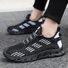 Men's Shoes Summer New Fly-woven Running Sports Trendy Shoes Youth Low-top Mesh Men's Shoes Fashion Lace-up Casual Shoes