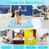 Ice Silk Cat Self Cooling Bed Cat Bed Cushion Mat for Hot Summer Cooling