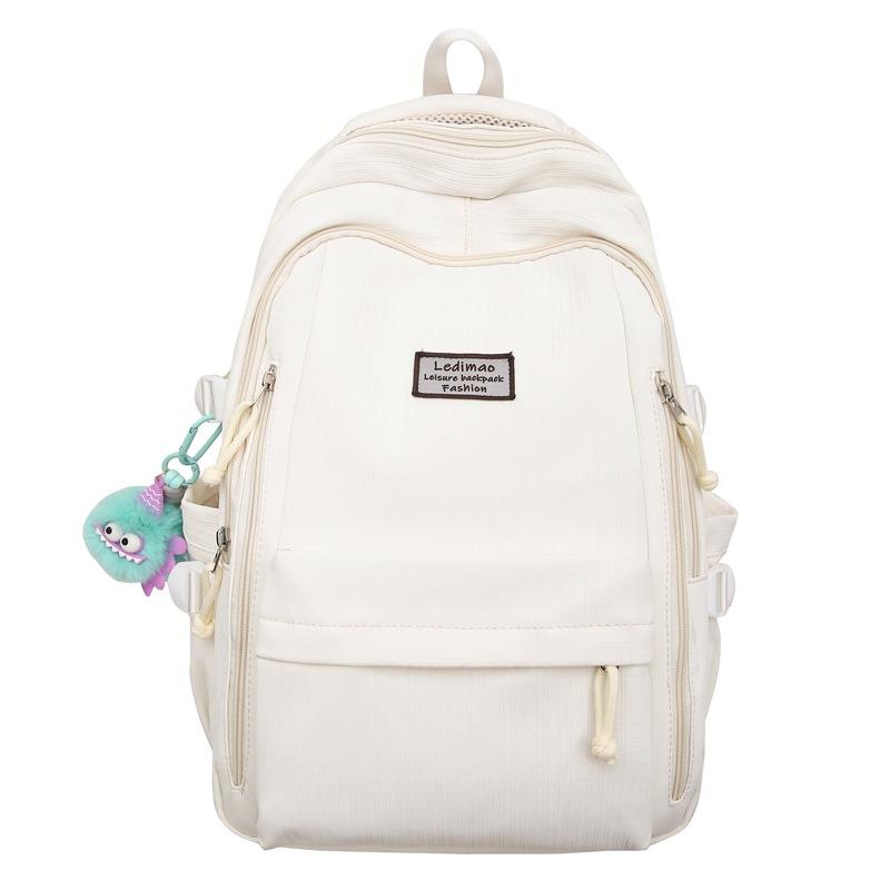 Large Capacity Junior High School Student Schoolbag Girls Travel Lightweight Backpack