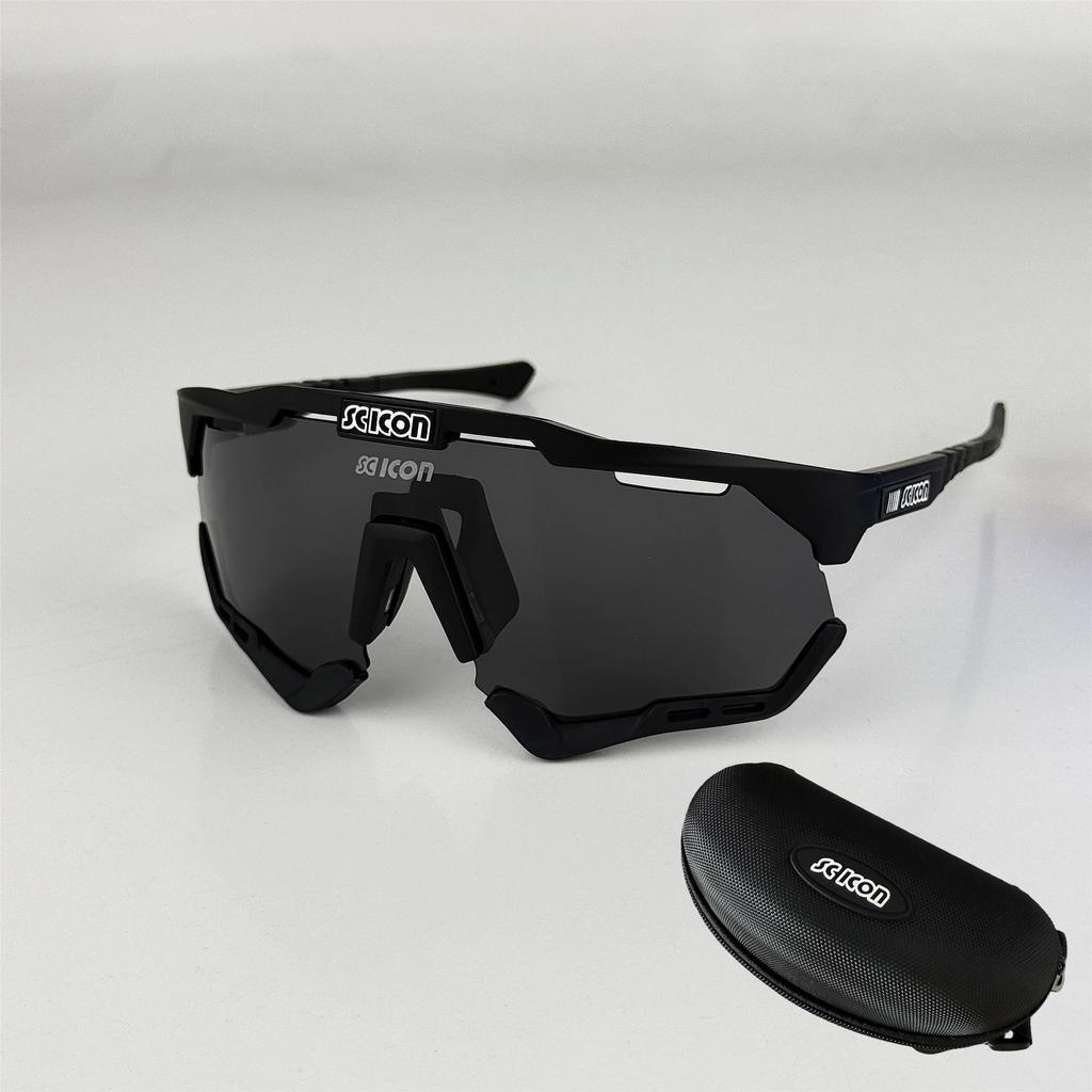 Lunettes de cyclisme polarisées unisexes - Haute définition, Protection solaire coupe-vent pour le vélo