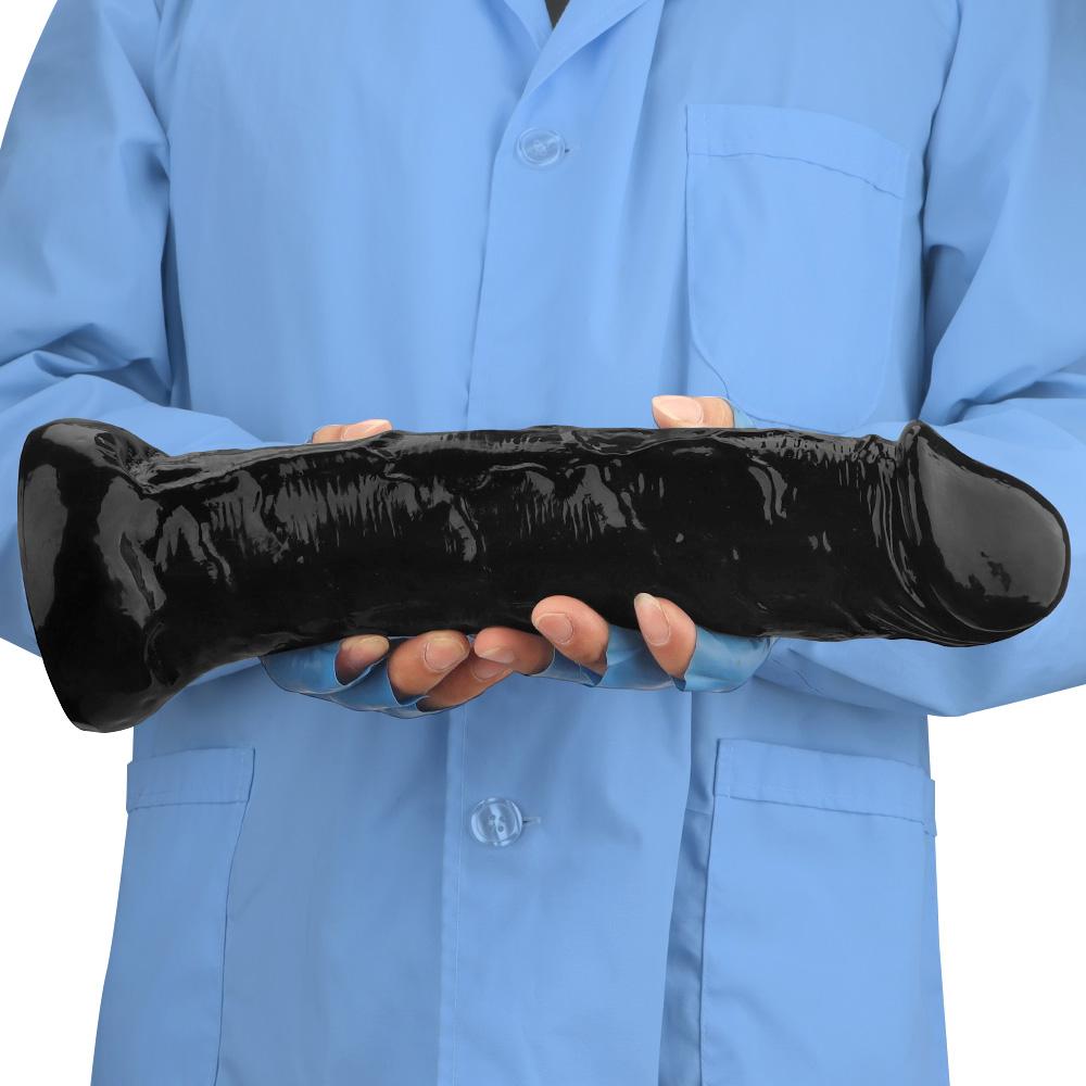 Plug Anal de PVC Dildo Masturbador Feminino Brinquedo Sexual Dildo Enorme Fisting BDSM Strap-on Pênis Pênis Grande