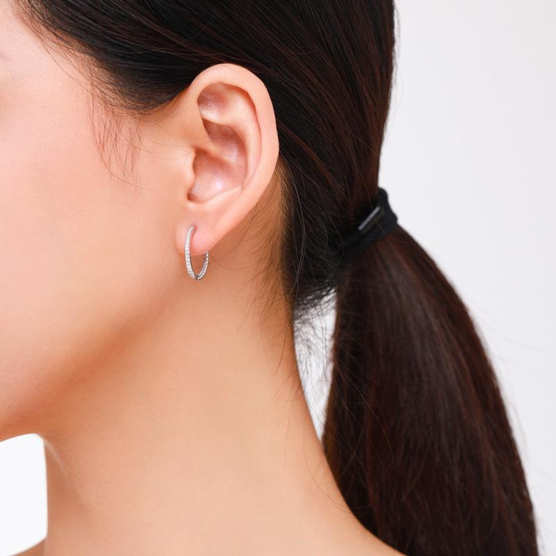 Cercei cu zirconiu din argint 925 Tancise Cercei cu picătură pentru femei Cadouri de nuntă