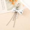 Pearls Bows Keychain Bag Charms Car Keyrings Bag Charms Accessories for Purse Backpack Decorations Valentines Day Gifts