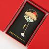 Beijing Tiananmen Metal Bookmark - Custom Engraved Cultural Gift Box