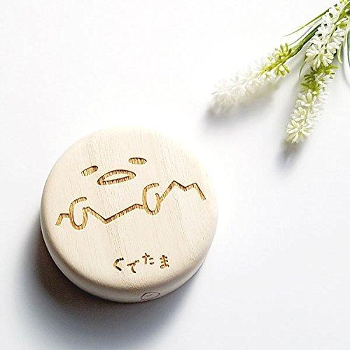 Sanrio Gudetama Baby Tooth Case SANRIO Gudetama ARASE Character Paulownia Wood Baby Tooth Case