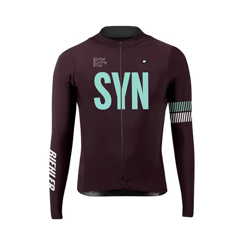 

Synful 2026 Spring Autumn Long Sleeve Cycling Clothing Set Mountain Bike Jersey 5XL