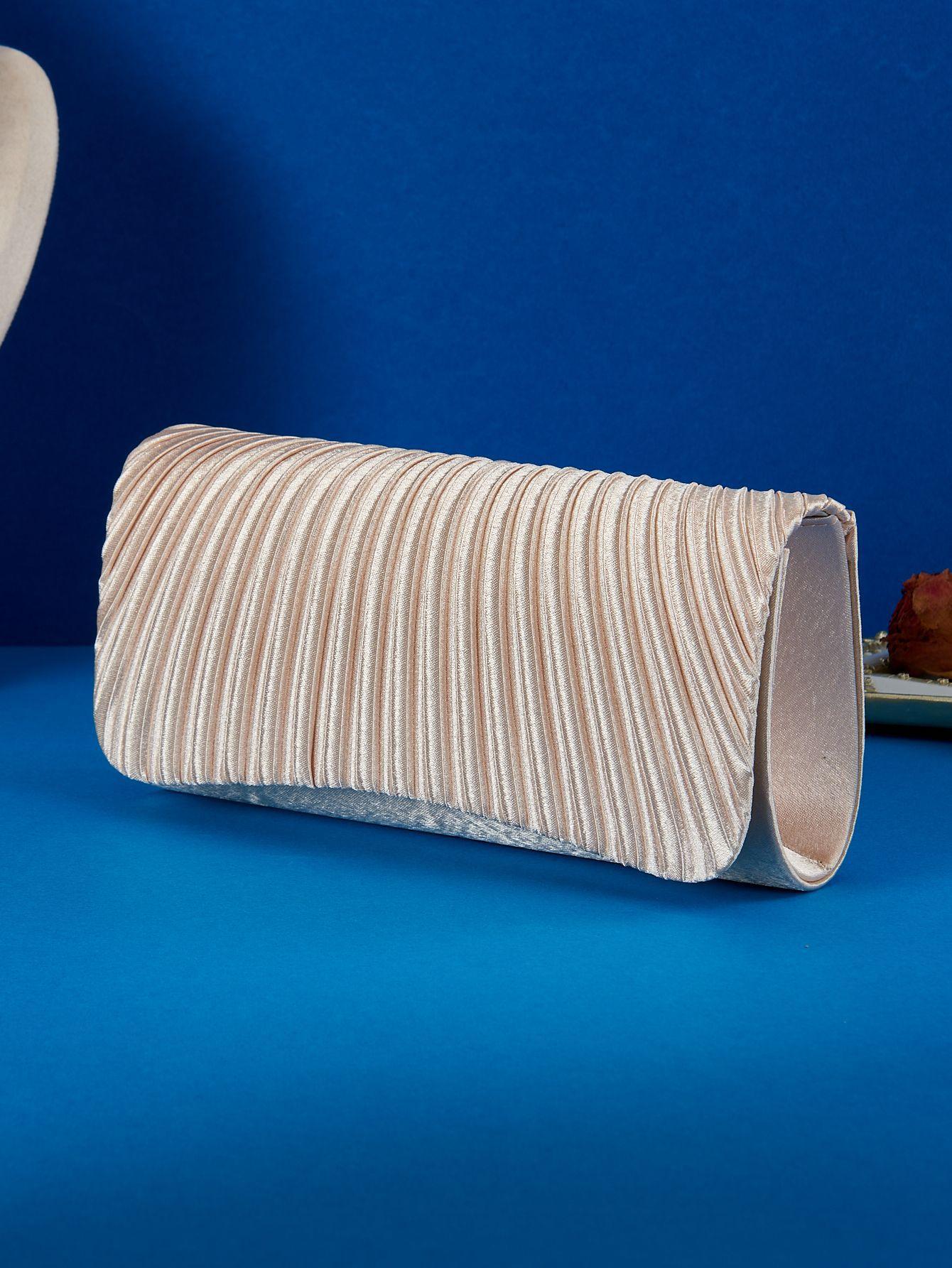 

Новый ужин темперамент знаменитость атлас сложенный флип рука держа банкет свадебное платье сумка 20-10-6cm абрикосовый