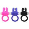 Male Silicone Rabbit Penis Ring Vibrator Cock Rings Delay Enlargement Clitoral Stimulator Vagina Adult Sex Toys For Men