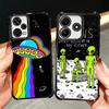 Funny Space UFO Alien Thing Soft Phone Case For Xiaomi Redmi Note 14 15 Pro Plus 13 12 11S 11T 5G 10 9S 9 Plating Anti-Fall Fund