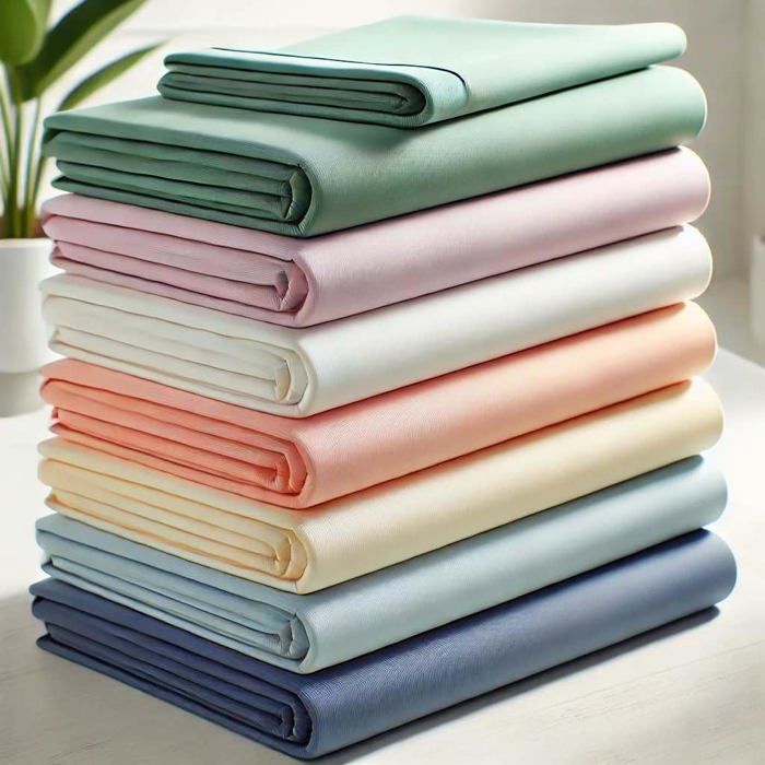 Draps Housses - Multicolore - 140x190cm - 100% Coton - Bonnet 25 cm - 57-Fils