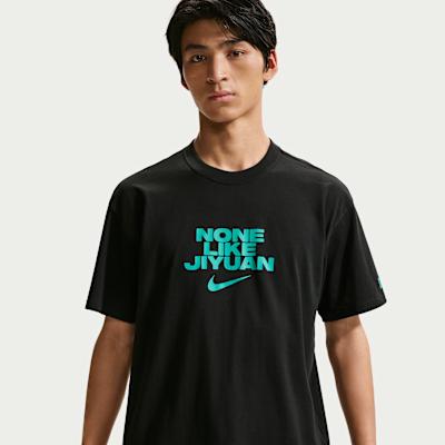 Nike T Shirts Men s Black Crew Neck Moderate XS