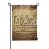 HGOD DESIGNS Constitution Garden ag,The Constitution For The United States Of America Hand Written Welcome Decorative Gard SSL