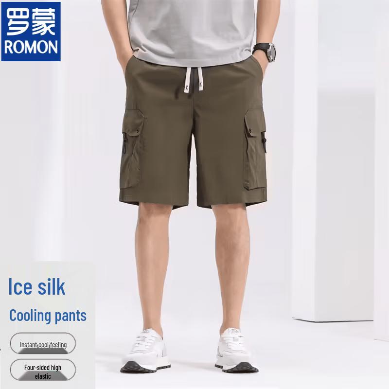 ROMON Men s Summer Stretch Cargo Shorts 3XL