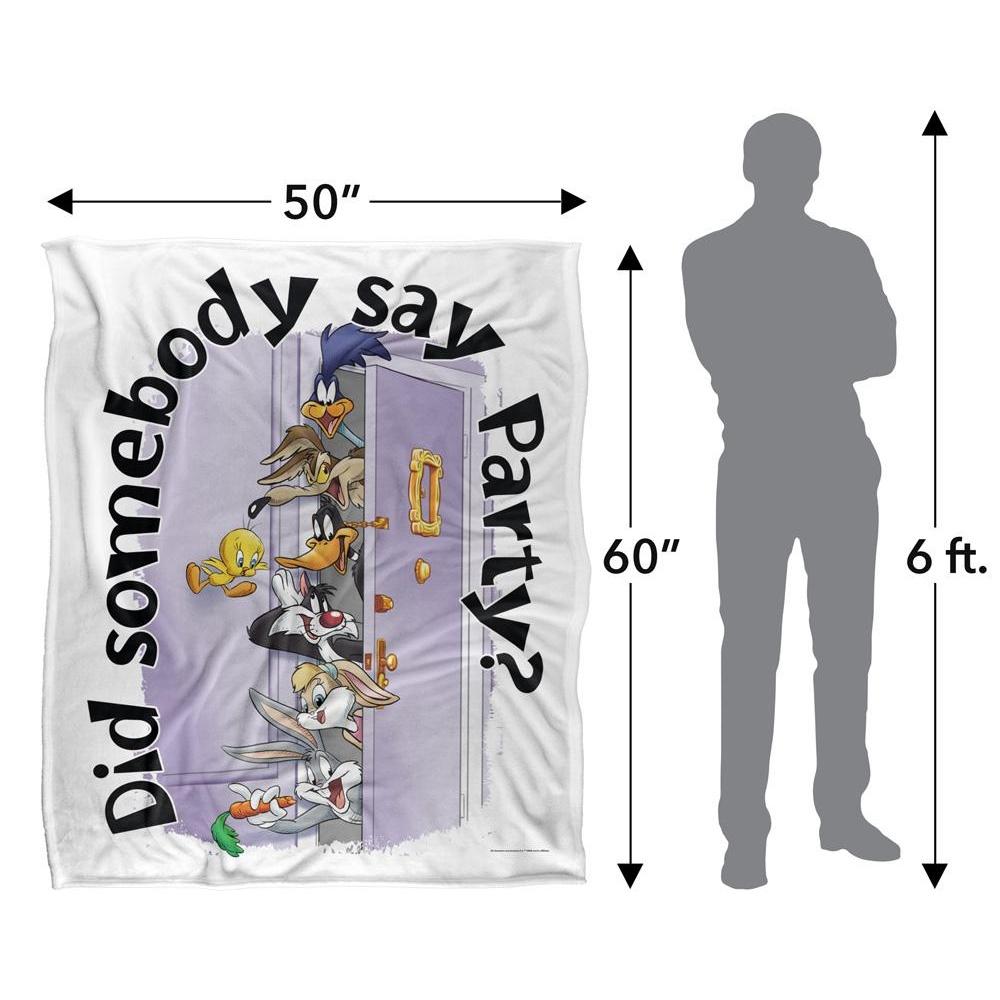 Looney Tunes Did Somebody Say Party? Blanket