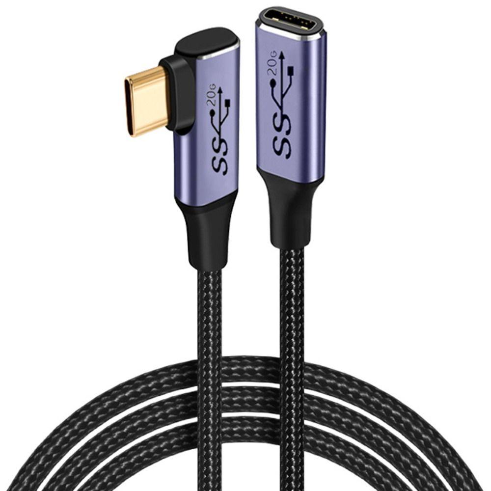 

Подовжувач 20 Гбіт/с USB-C Шнур передачі даних 4K@60 Гц НОВА Лінія швидкої зарядки для мобільного телефону ноутбука 150cm