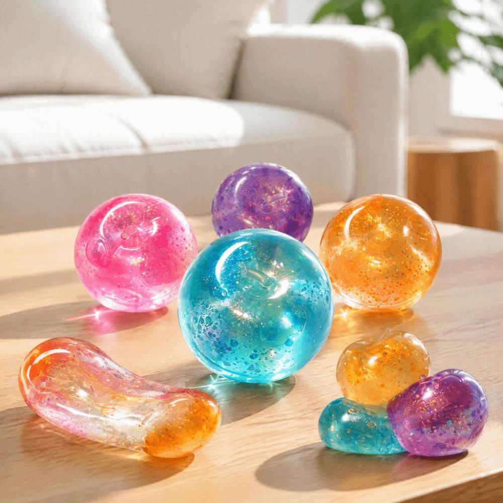 Non-Bounce Fidget Toy Slow Rebound Squishy Toy Party Favors Squeezable Toy  Adults