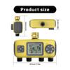 Programmable 4 Zone Sprinkler Timer Durable ABS Construction IPX5 Waterproof Watering System For Lawn And Garden