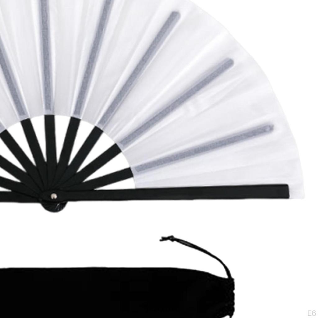 Folding Popping Decoration Lightweight Ornament Boots on The Ground Fan for Stage Performance