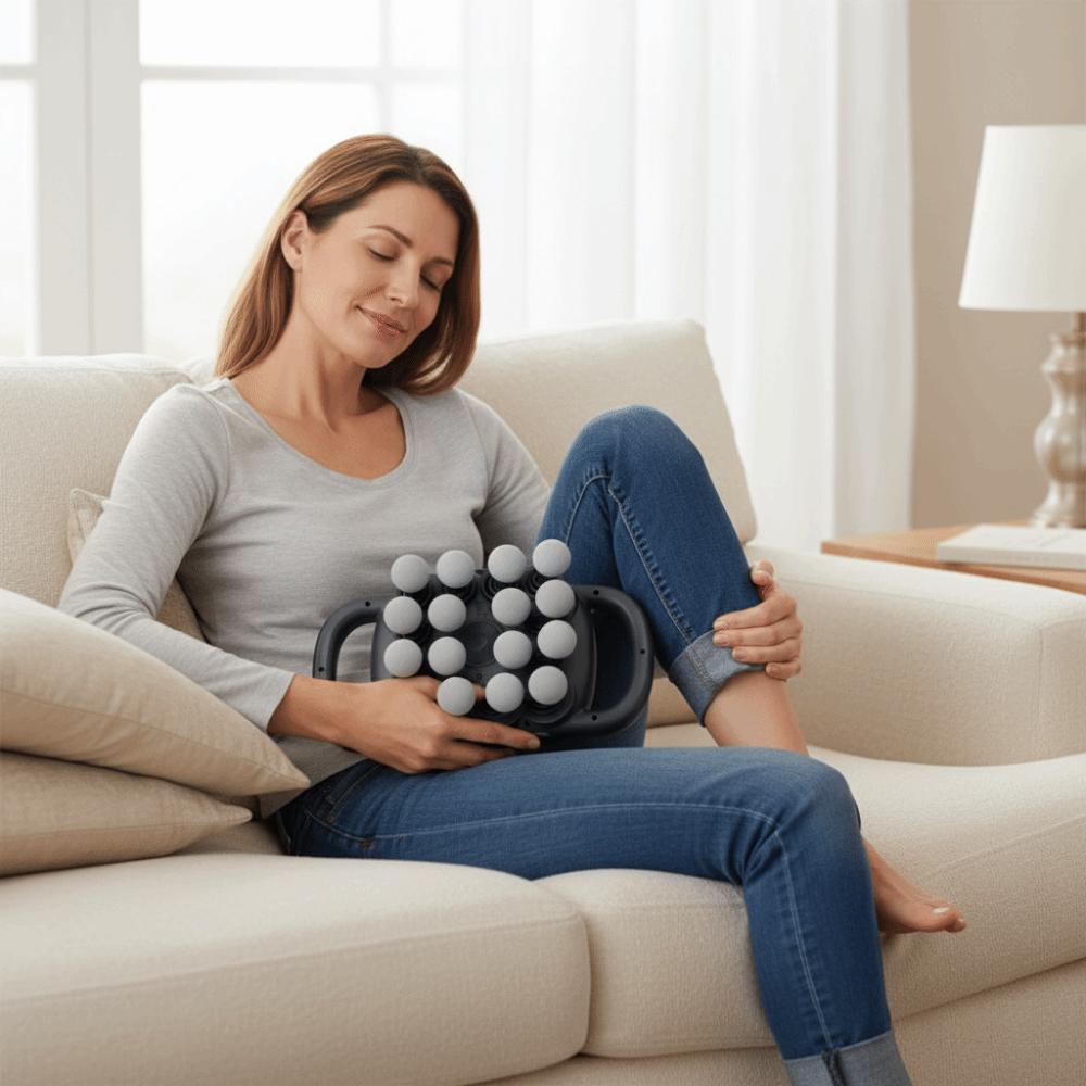 High Frequency Deep Tissue Massage Device 16-Head Neck Shoulder Masajeador Back Massage