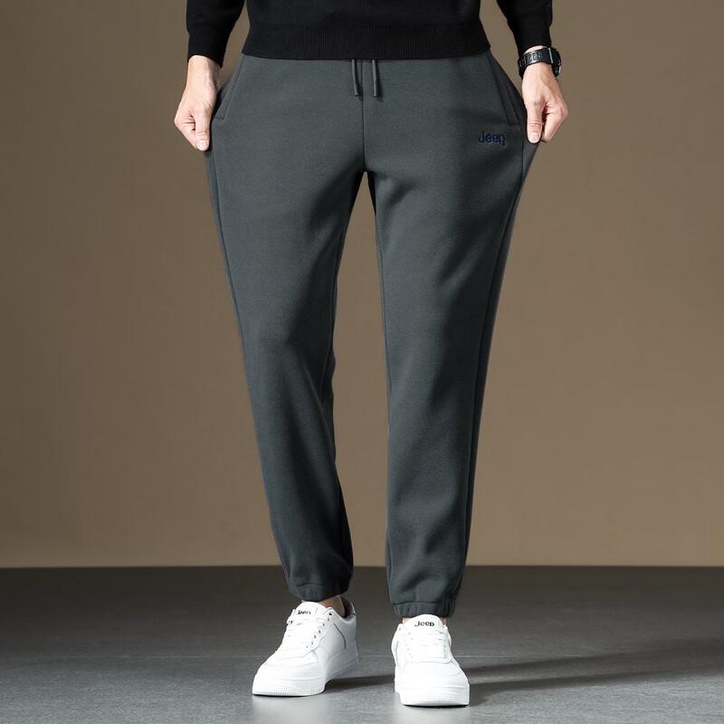 Jeep Men's Fleece Lined Casual Jogger Sweatpants