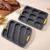 5 Grids Bread Baking Form Silicone Silicone Baking Pan Silicone Cake Mold  Kitchen Bakeware