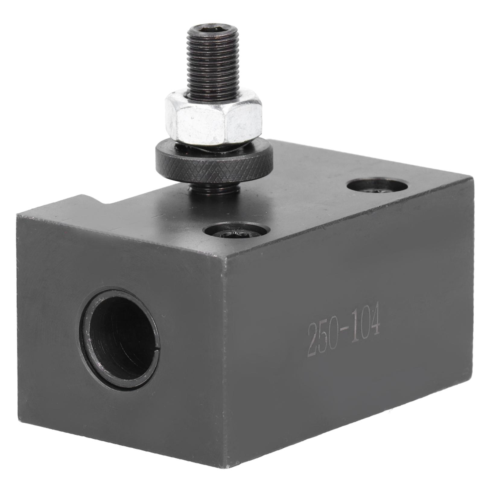 

250-104 6-12 дюймов Держатель инструментальной стойки быстрой смены AXA Высокоуглеродистая сталь CNC Приспособление для резца