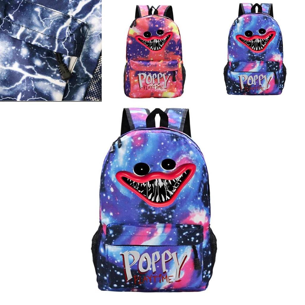 Poppy Playtime Backpack For Kids High Capacity And Breathable School Bag For Boys And Girls