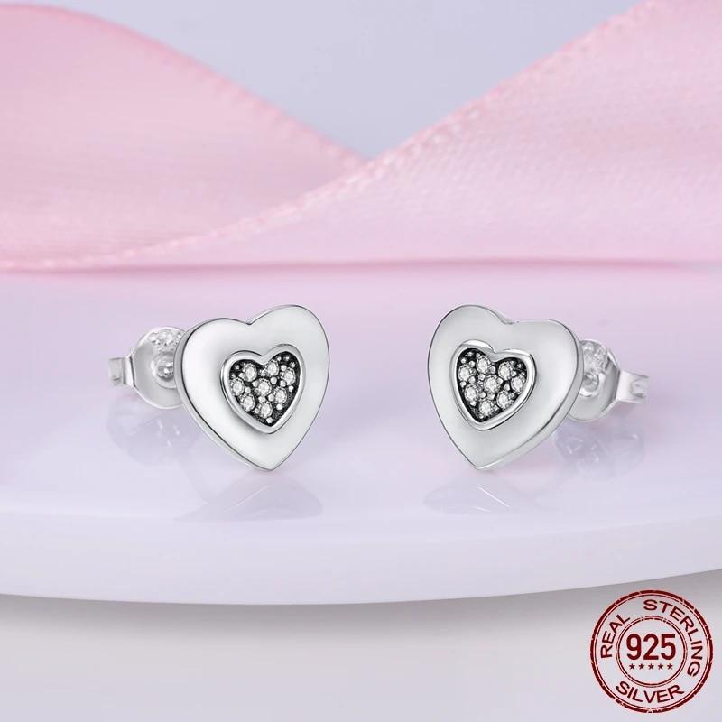 Neue Design Stern Flügel Ohrstecker Creolen für Frauen Freundin Frau Silber 925 Schmuck Geschenk Tropfen Ohrringe