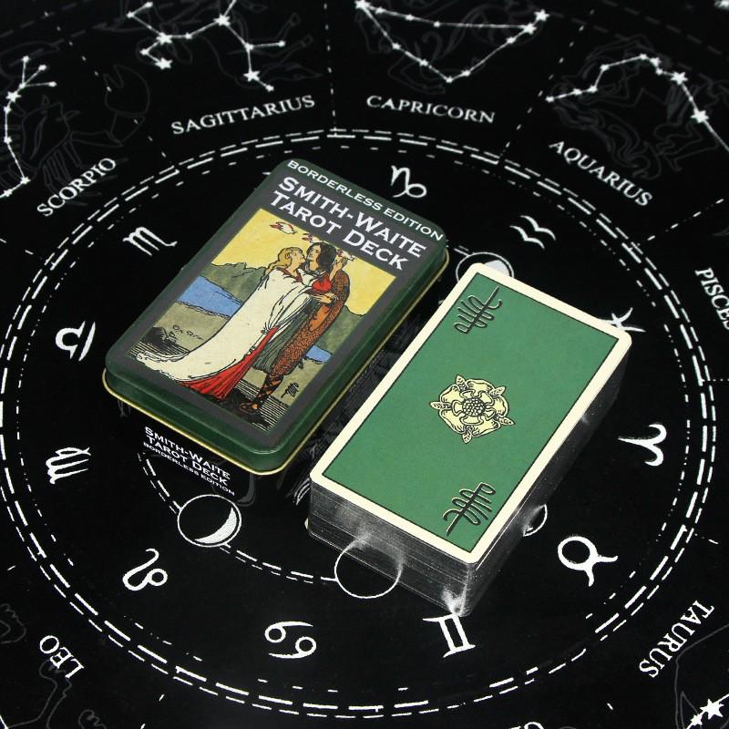 Borderless Smith-Waite Tarot Card Puzzle Game