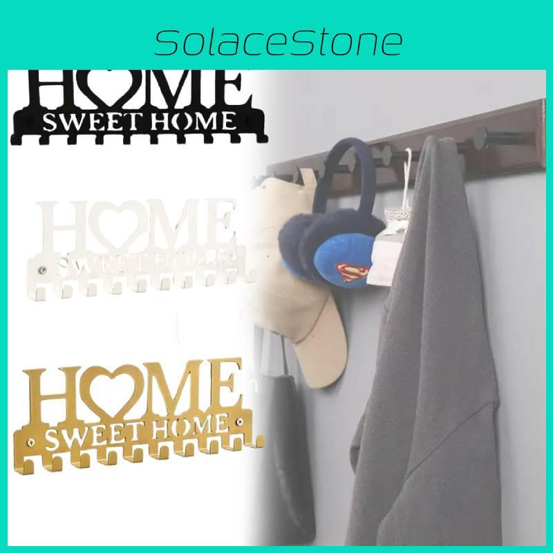 Organisateur moderne en fer pour lettres, clés, serviettes, à montage mural par vis pour le rangement domestique