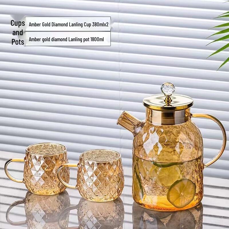 Beiduo Yang High Borosilicate Glass Water Pitcher Set
