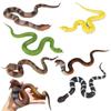 Reptile Animal Snake Action Figures Python Cobra Simulation Snake Rattlesnake Model  Prank Toy